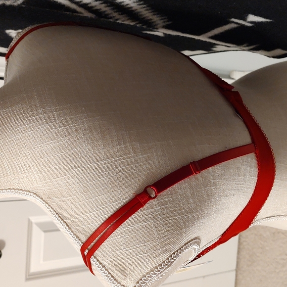 ❤️NWT b.tempt'd Ladie'/Teens Ciao Bella Balconette Underwire Bra, Red Floral 32C - Picture 10 of 11